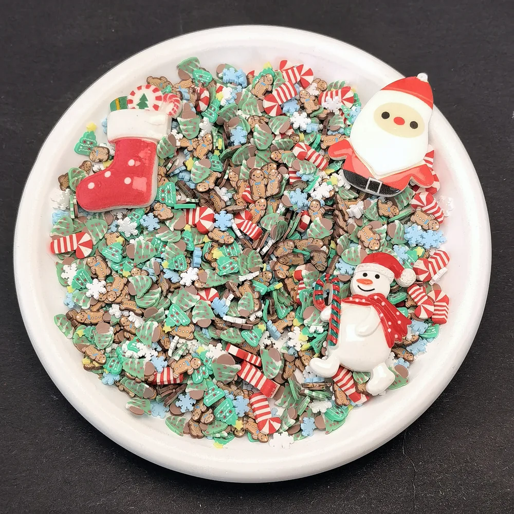 Christmas Santa & Candy Slime Charm Mix, product code SLM10013
