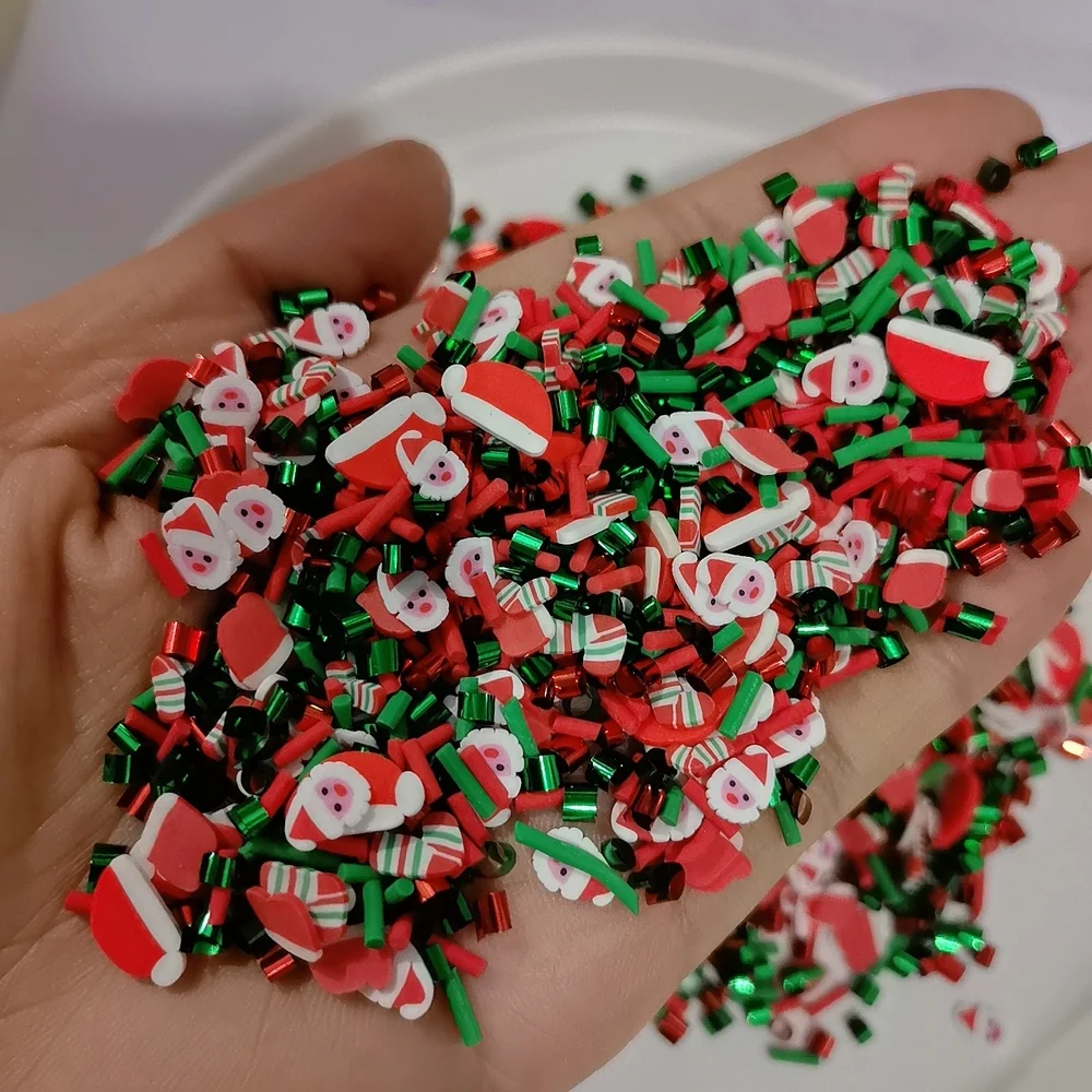 Christmas Candy Polymer Clay Slice Mix assortment, product code YX4008
