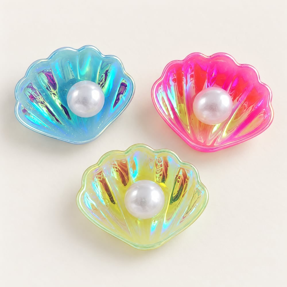 26 mm AB Pearl Shell Resin Cabochons in Bulk AI-assisted detail illustration, product code RW24707 thumbnail