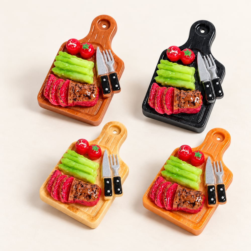 Miniature Steak Board Resin Decorations styled studio illustration, product code RW26821 thumbnail