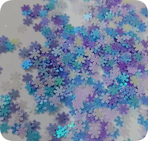 Christmas Snowflake Craft Sequins assortment, product code MA