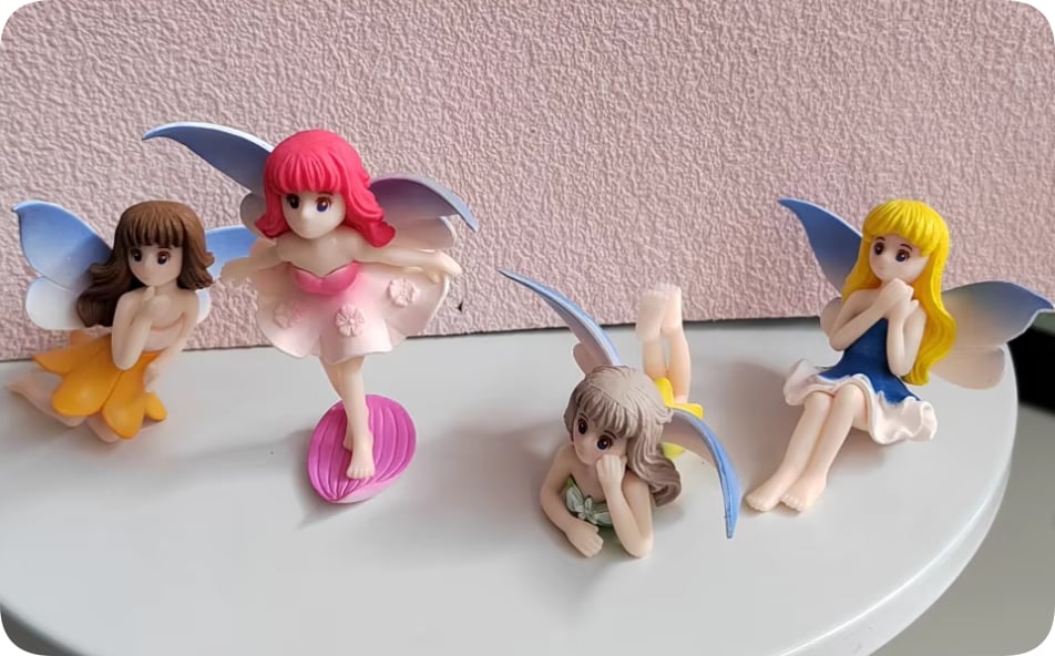 Winged Fairy Resin Miniature Figurines assortment, product code RW22939