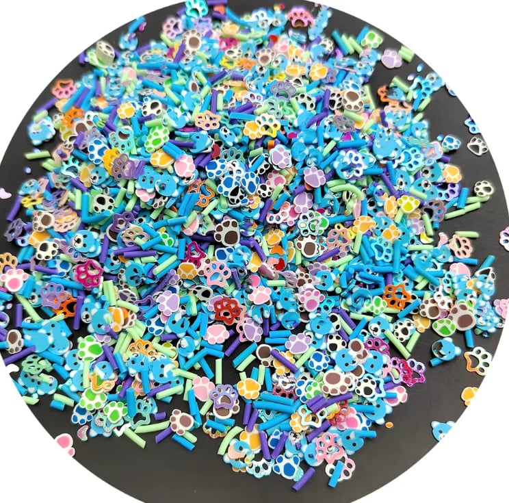 Polymer Clay Sprinkle and Decorative Filler Mix individual design YX3089, product code YX3084-YX3087-YX3089-YX3103-YX3112-YX3115 thumbnail