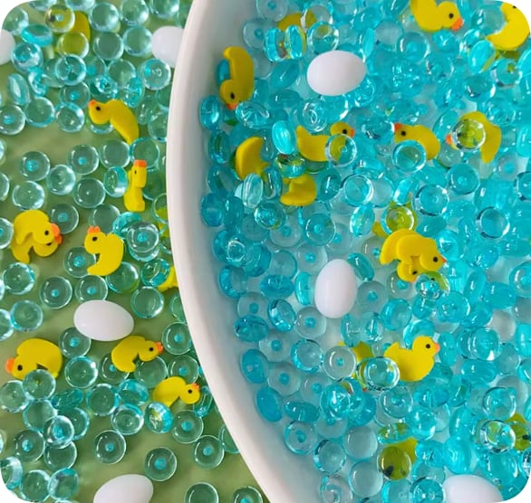 Duck and Blue Bubble Decorative Filler Mix supplied product reference, product code YX3866