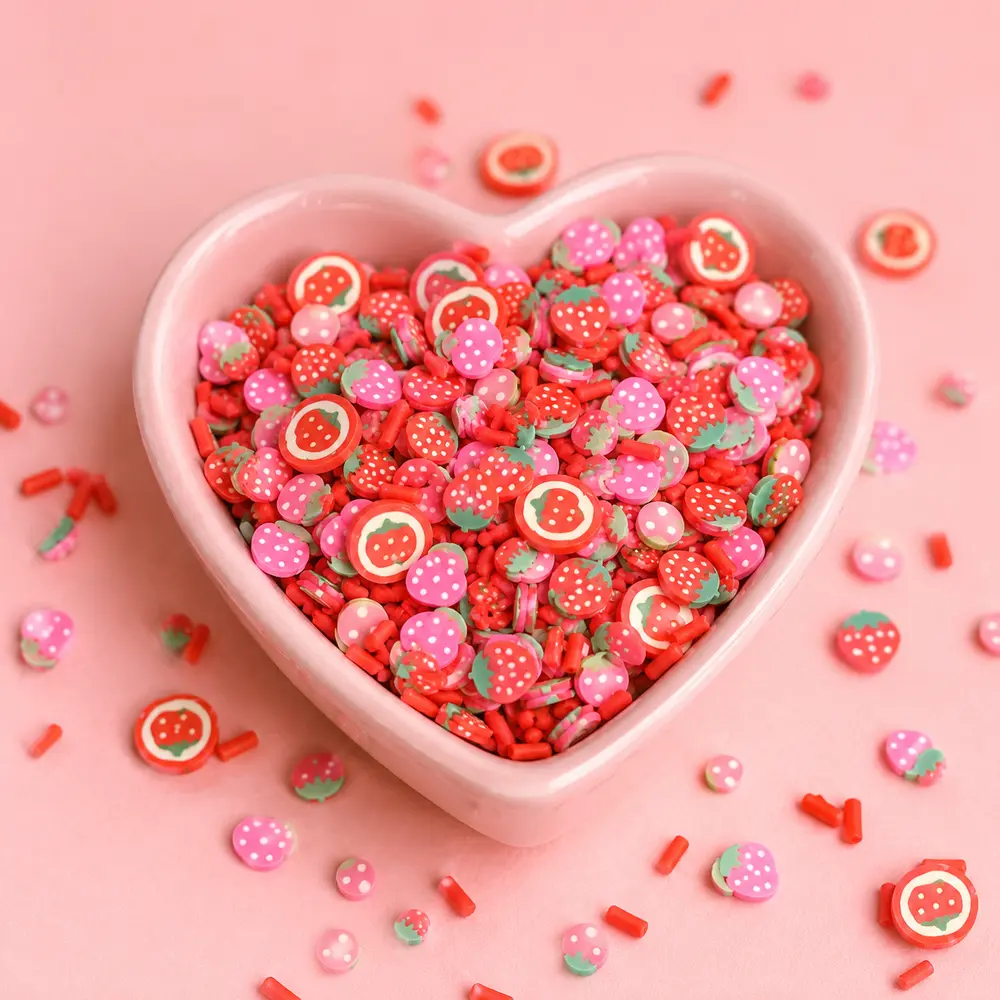 Strawberry Candy Heart Bowl wholesale, product code YX048