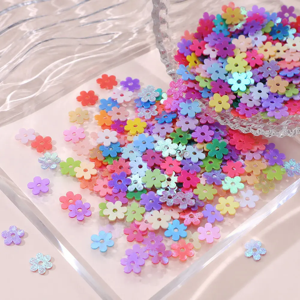 Pastel Flower Sequin Sprinkles wholesale, product code MA022