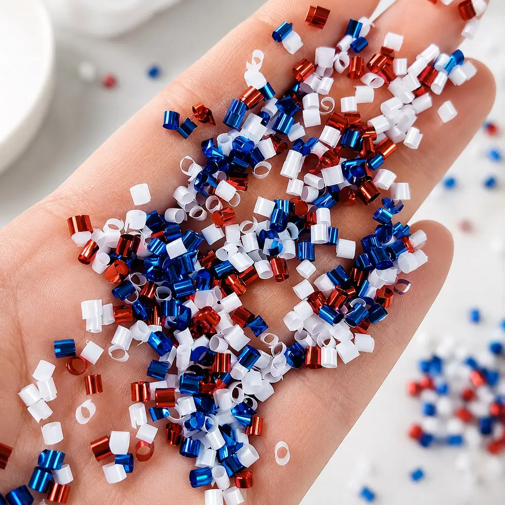Patriotic Tube Glitter Mix wholesale, product code MA118